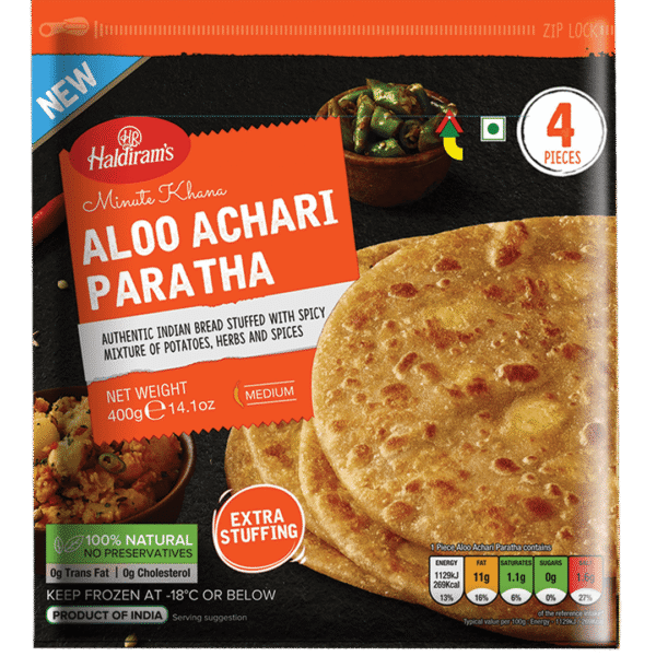 HALDIRAM'S Aloo Achari Paratha 4p