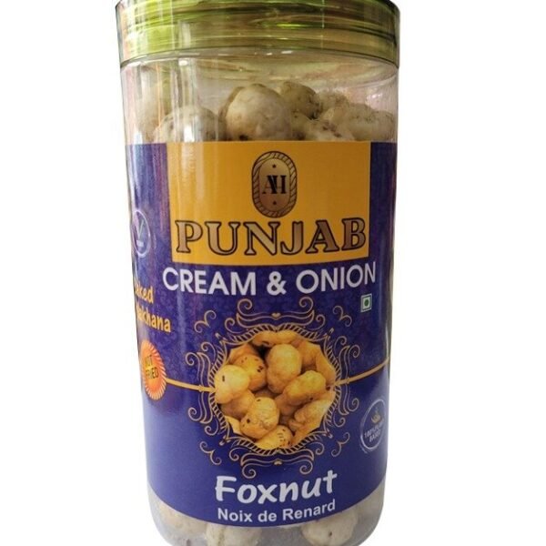 PUNJAB Foxnut Cream and Onion