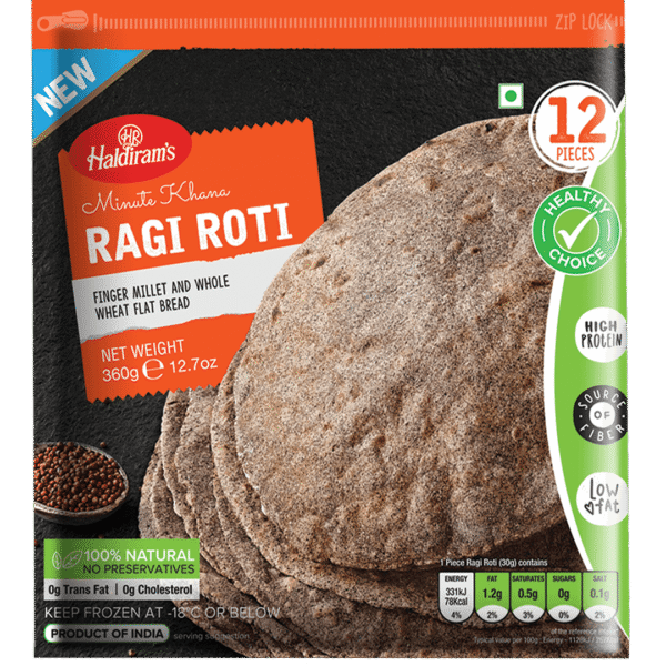 HALDIRAM'S Ragi Roti 12p